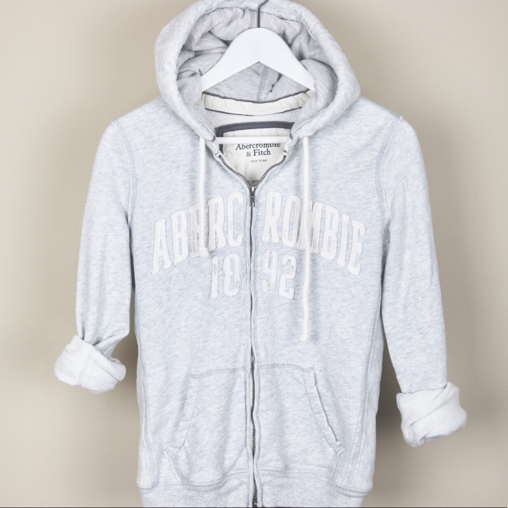 Abercrombie & Fitch Adult Full-Zip Hoodie. Medium.